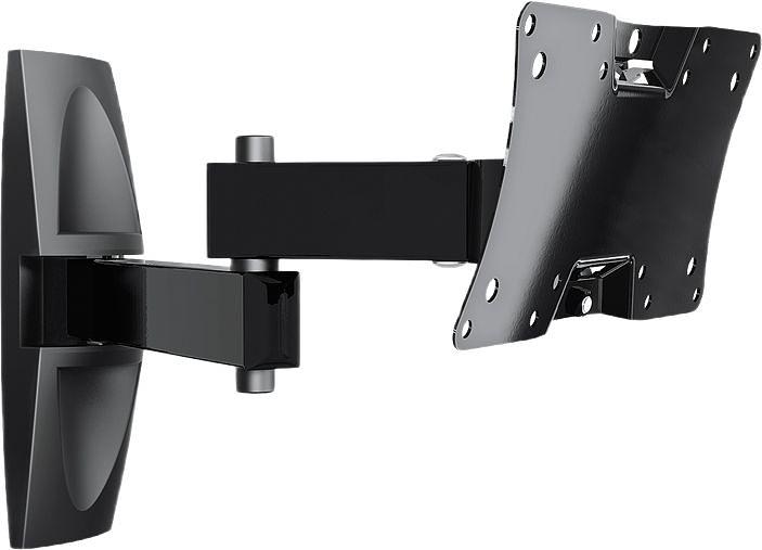 Кронштейн для телевизора Holder LCDS-5064 черный 10"-32" макс.30кг настенный поворот и наклон фото 1