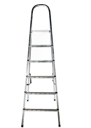 Стремянка Вихрь СС 1х6 односторонняя сталь 6ступ. (73/5/1/10) фото 3