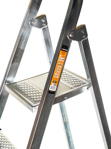 Стремянка Вихрь СС 1х6 односторонняя сталь 6ступ. (73/5/1/10) фото 4