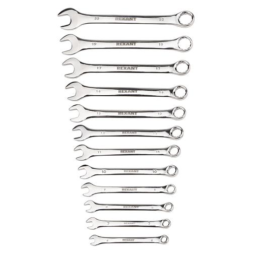 Набор ключей Rexant 12-5842 12 предметов фото 1