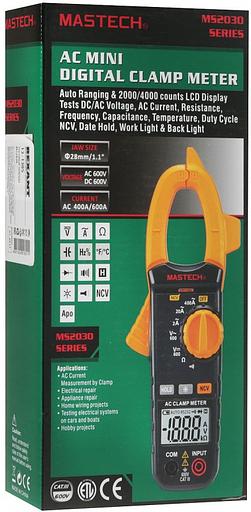 Клещи токоизмерительные Mastech MS2030 фото 3