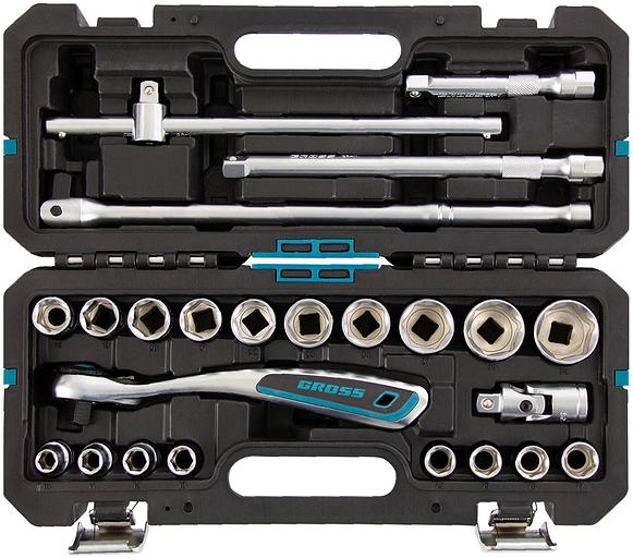 Набор инструментов Gross 14147 24 предмета (жесткий кейс) фото 9