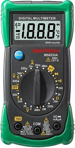 Мультиметр Mastech MS8233A фото 1
