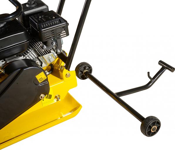 Виброплита Huter VP-90W 4800Вт 6.5л.с. бензиновый желтый (74/6/4) фото 6