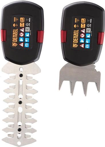 Кусторез/ножницы для травы Denzel G411аккум. (96817) фото 6