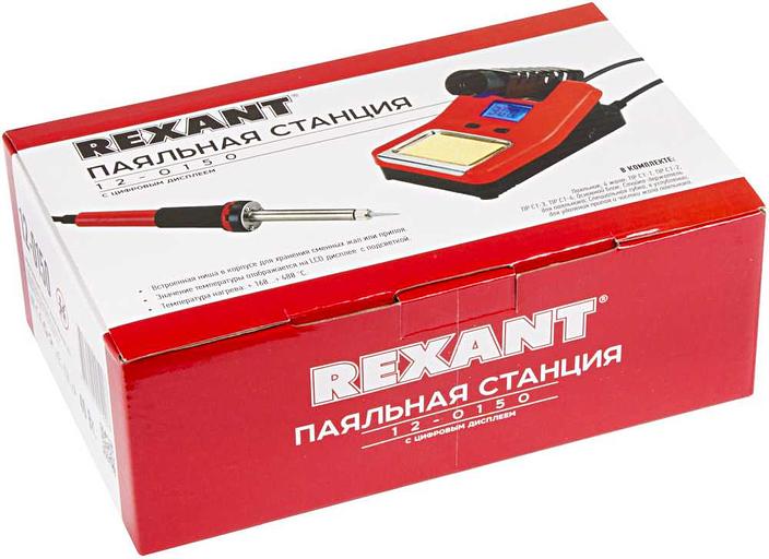 Паяльная станция Rexant 12-0150 электрический 40Втмакс.t=480 фото 2
