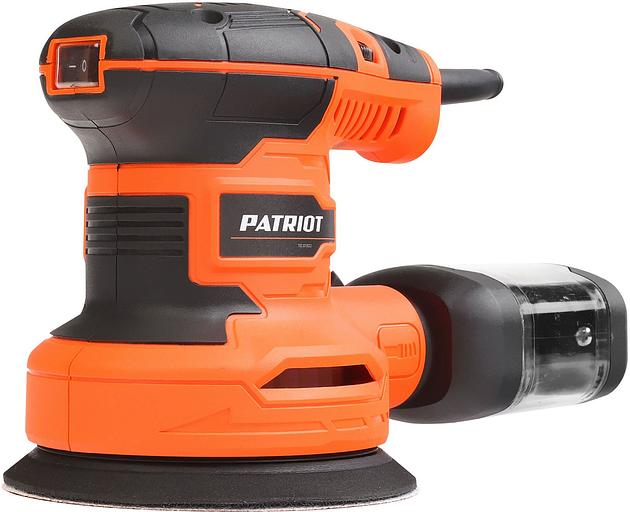 Эксцентриковая шлифмашина Patriot OS 122 300Вт D125мм (110301522) фото 2