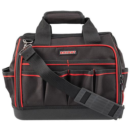 Сумка для инструментов Rexant 12-5617 14отд. 14карм. черный/красный фото 1