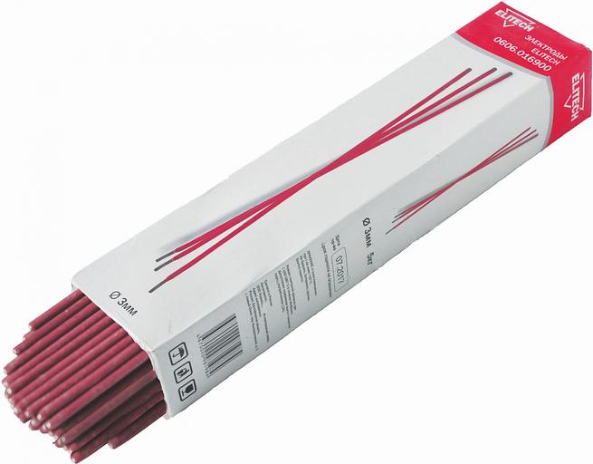 Электроды Elitech 0606.016900 D3мм L350мм 5000гр фото 1