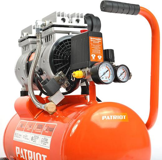 Компрессор поршневой Patriot WO 24-260S безмасляный 260л/мин 24л 1500Вт оранжевый фото 5