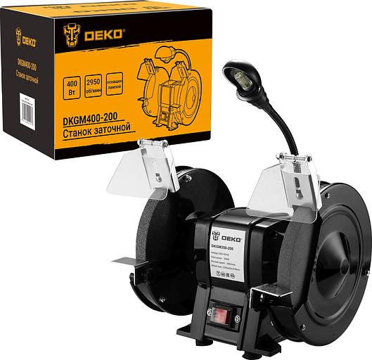 Станок заточной Deko DKGM400-200 400W (063-4324) фото 1