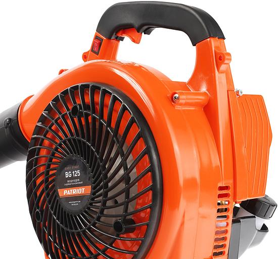 Воздуходувка Patriot BG 125 оранжевый/черный фото 5