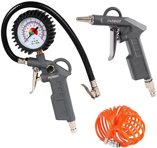 Набор пневмоинструментов Patriot KIT 3C компл.:3 предмета фото 1
