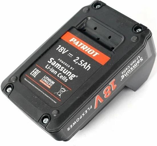 Батарея аккумуляторная Patriot 830301050 18В 2.5Ач Li-Ion фото 2
