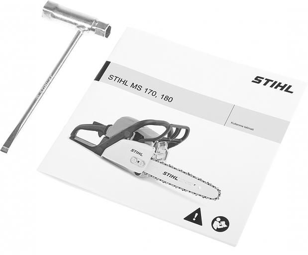 Бензопила STIHL MS 170 1300Вт 1.8л.с. дл.шины:16" (40cm) фото 6