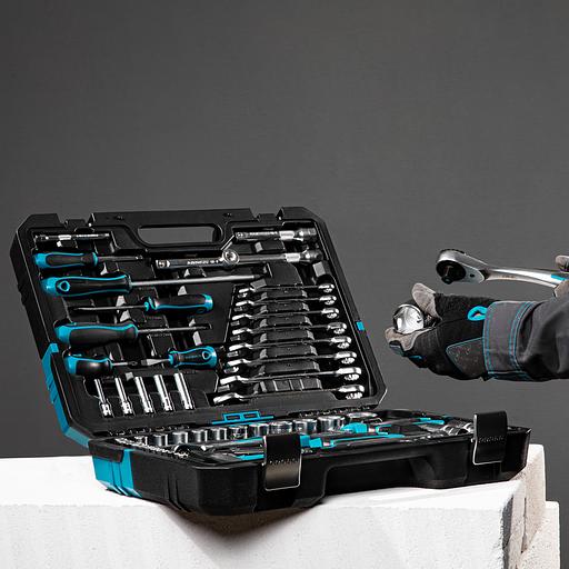 Набор инструментов Gross 14156 76 предметов (жесткий кейс) фото 9