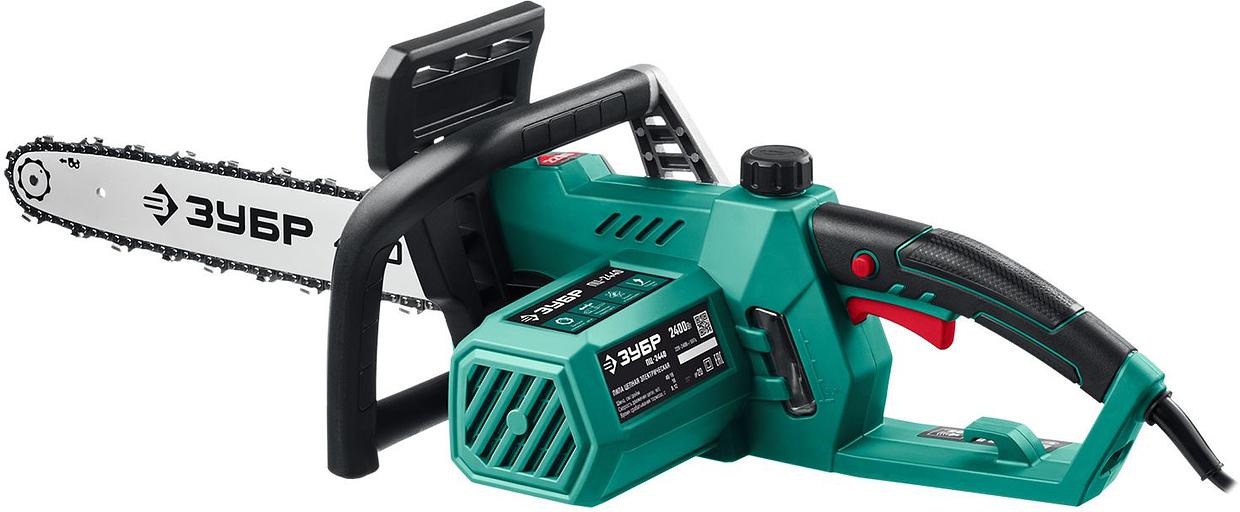 Электрическая цепная пила Зубр Мастер ПЦ-2440 2400Вт дл.шины:16" (40cm) (ПЦ-2440) фото 7