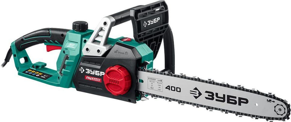 Электрическая цепная пила Зубр Мастер ПЦ-2440 2400Вт дл.шины:16" (40cm) (ПЦ-2440) фото 8