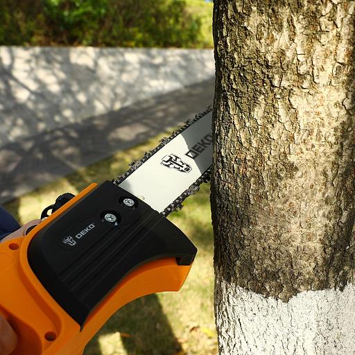 Электрическая цепная пила Deko DKEC14 1800Вт дл.шины:14" (35cm) (065-1214) фото 5