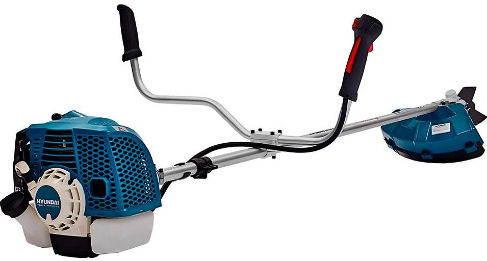 Триммер бензиновый Hyundai Z 261 900Вт 1.22л.с. неразбор.штан. реж.эл.:леска/нож упак.:1шт. фото 2