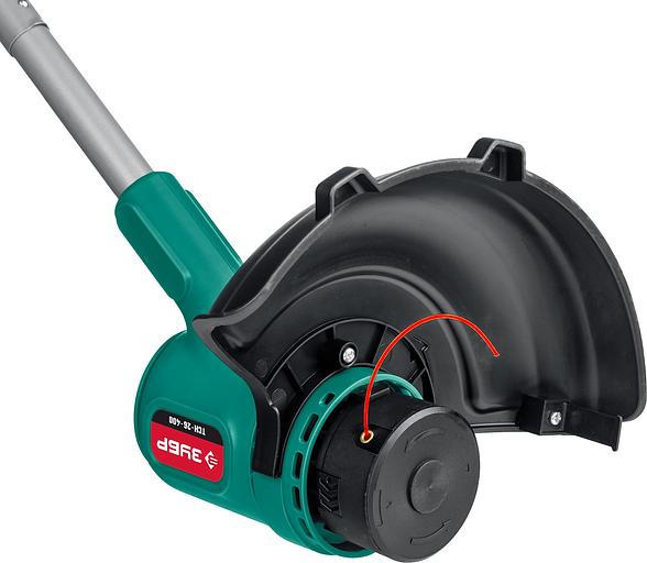 Триммер электрический Зубр ТСН-26-400 400Вт разбор.штан. реж.эл.:леска фото 3