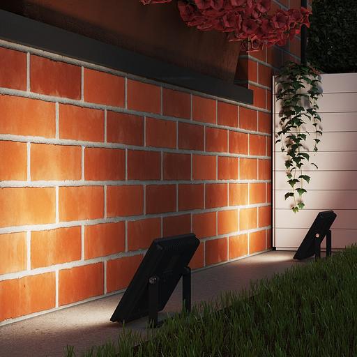 Прожектор уличный Gauss Elementary 613100250 светодиодный 50Втчерный фото 6