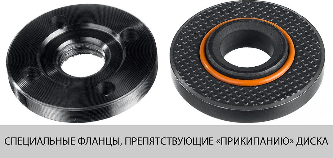 Углошлифовальная машина Зубр УШМ-125-1205 Э 1200Вт 11000об/мин рез.шпин.:M14 d=125мм фото 5