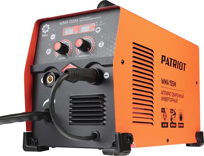 Сварочный полуавтомат Patriot WMA 155 M инвертор MIG-MAG/ММА 6.2кВт фото 3