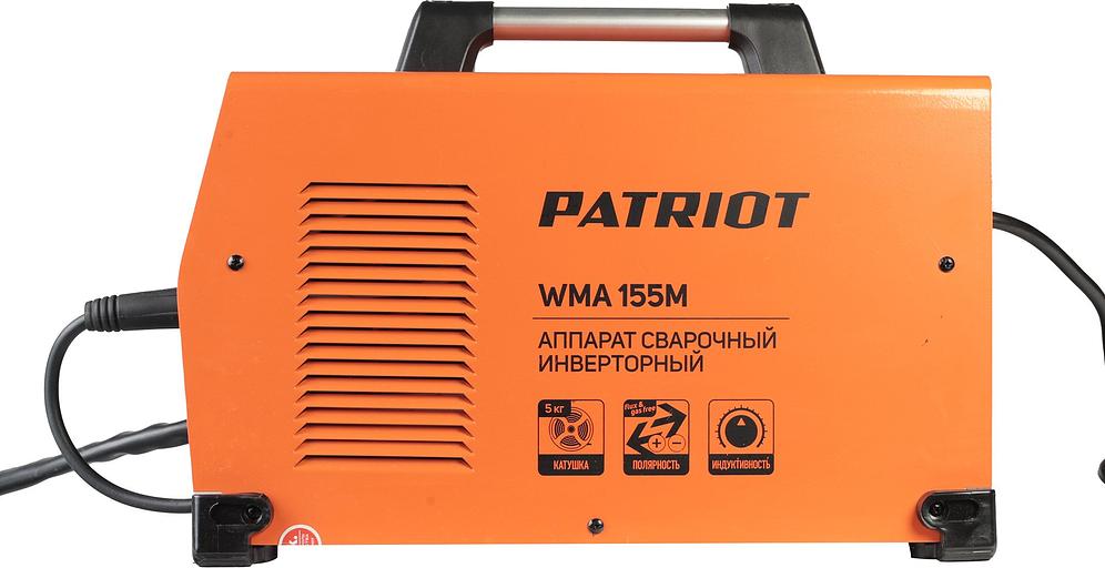 Сварочный полуавтомат Patriot WMA 155 M инвертор MIG-MAG/ММА 6.2кВт фото 4