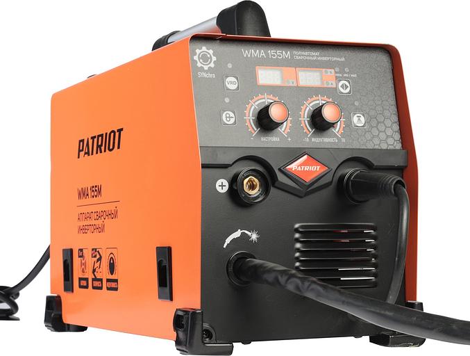 Сварочный полуавтомат Patriot WMA 155 M инвертор MIG-MAG/ММА 6.2кВт фото 5