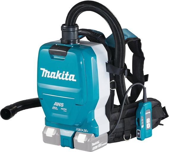 Строительный пылесос Makita DVC265ZXU (уборка: сухая) зеленый фото 1