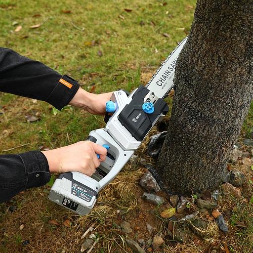 Электрическая цепная пила Deko DKCHS 40 PRO дл.шины:16" (40cm) 4Ач ЗУ (063-4357) фото 10