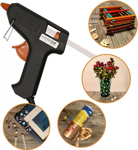 Cтержни клеев. для клеев.пист. Silwerhof 7-200-62-TRA дл.200мм D7мм прозрачный упак:62шт фото 4