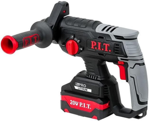 Перфоратор P.I.T. PBH20H-22B/1 патрон:SDS-plus уд.:1.8Дж аккум. (кейс в комплекте) фото 2