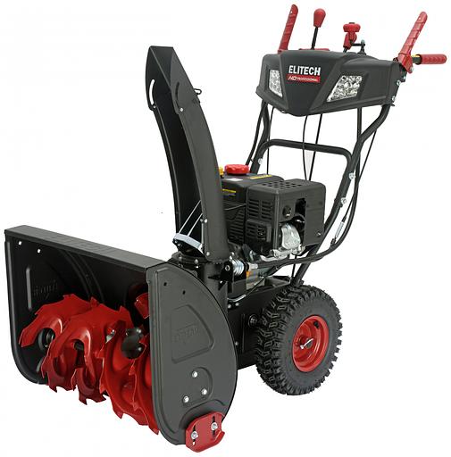 Снегоуборщик бензин. Elitech ST 0762LE 7л.с. фото 1
