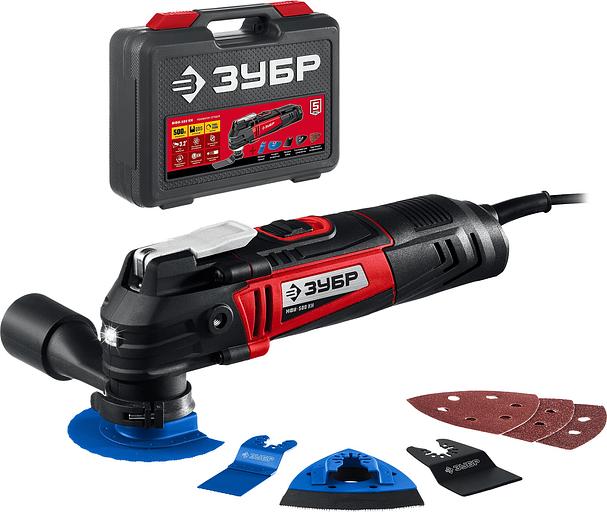 Многофункциональный инструмент Зубр МФИ-500 КН 500Вт черный/красный фото 1