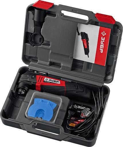 Многофункциональный инструмент Зубр МФИ-500 КН 500Вт черный/красный фото 7