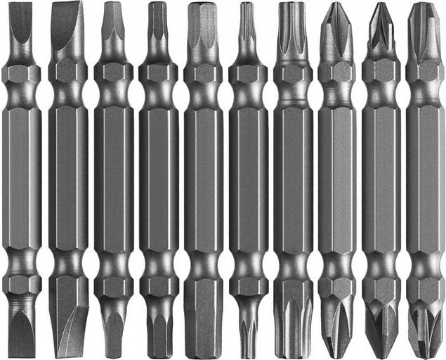 Набор бит Зубр 26089-H10 (10пред.) для шуруповертов фото 3