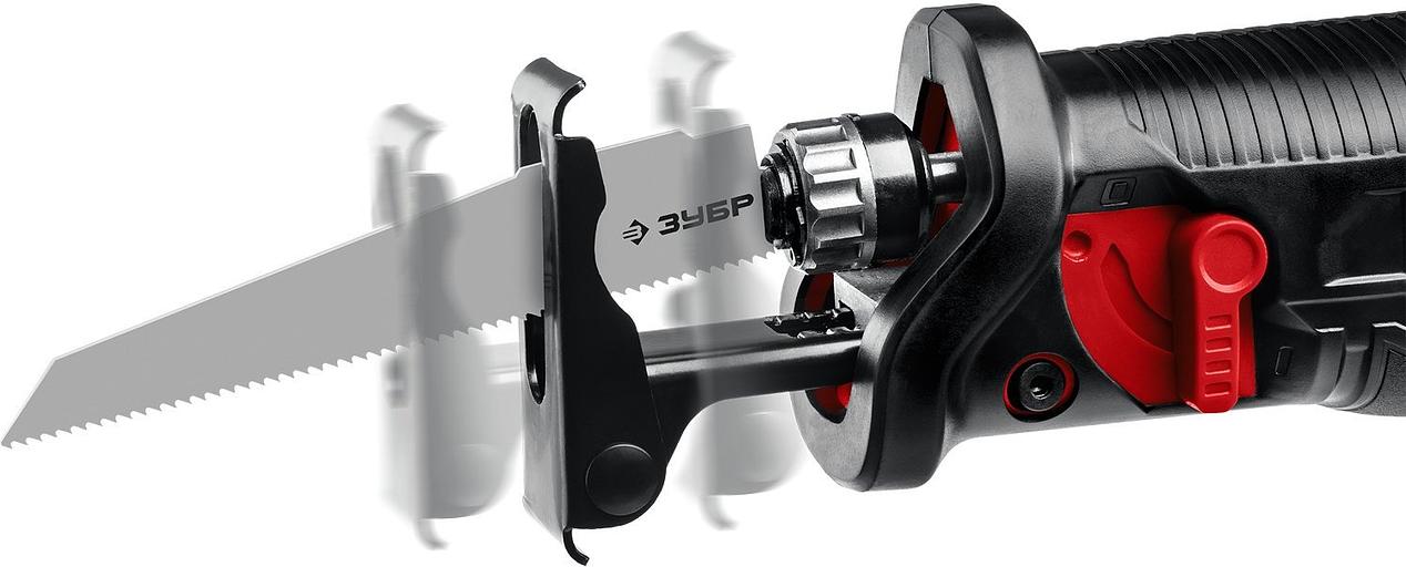 Сабельная пила Зубр СПЛ-185 аккум. 2600ход/мин фото 3