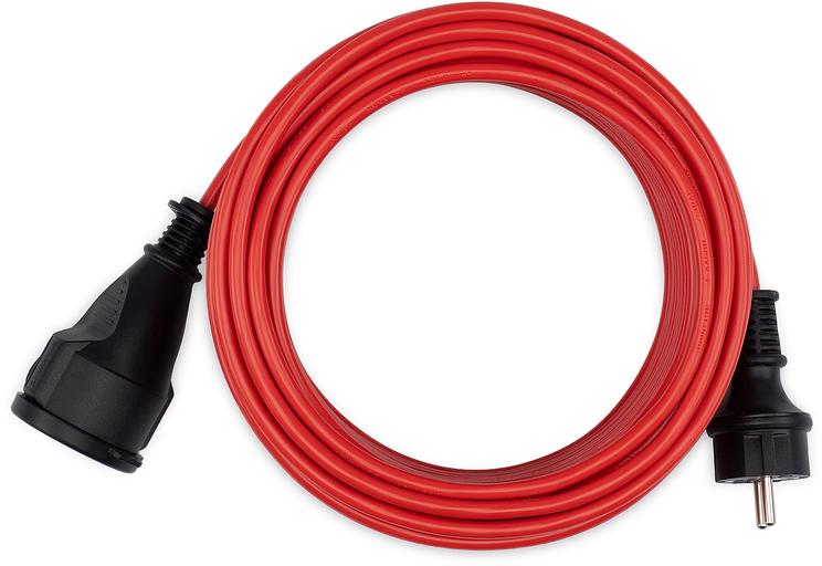 Удлинитель силовой Starwind ST-PS1.20/R-16 3x1.0кв.мм 1розет. 20м ПВС 16A без катушки красный фото 5