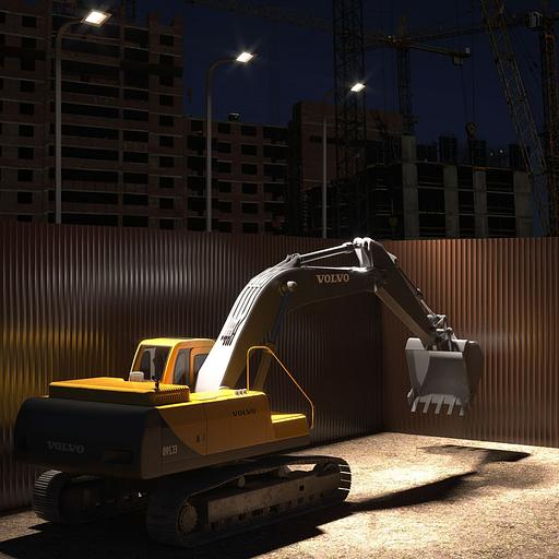 Прожектор уличный Gauss Elementary 691511150 светодиодный 150Втчерный фото 6