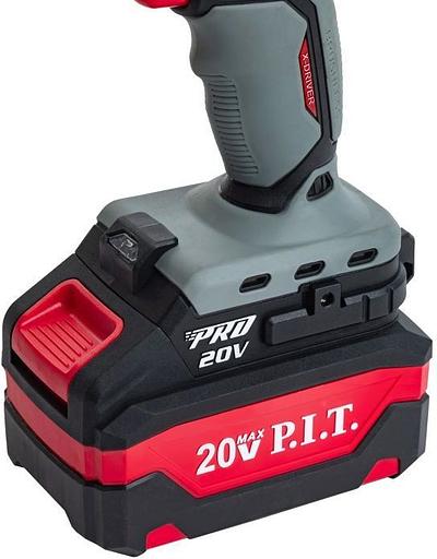 Дрель-шуруповерт P.I.T. PSB20H-13C/1 аккум. патрон:быстрозажимной (кейс в комплекте) фото 5