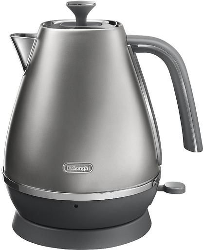 Чайник электрический Delonghi KBI2001.S 1.7л. 2000Вт серебристый (корпус: нержавеющая сталь) фото 1