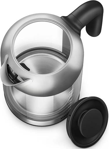 Чайник электрический Philips HD9339/80 1.7л. 2200Вт прозрачный/нержавеющая сталь (корпус: стекло) фото 4
