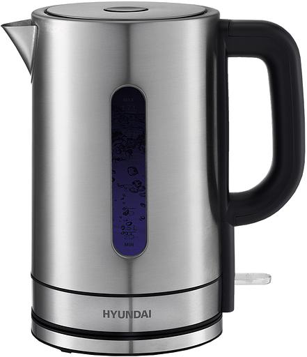 Чайник электрический Hyundai HYK-S2506 1.7л. 2200Вт серебристый (корпус: металл) фото 1