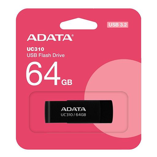 Флэш-накопитель USB3 64GB UC310-64G-RBK ADATA фото 4