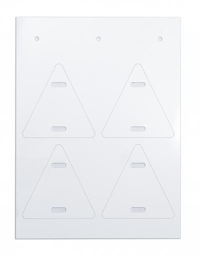 Маркировка для кабеля треугольник 58/55 DKC CIC58554TRW фото 1