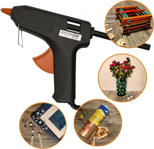 Cтержни клеев. для клеев.пист. Silwerhof 11-200-5-BLA дл.200мм D11мм черный упак:5шт фото 5