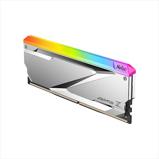 Оперативная память Netac Z RGB 32GB (2x16GB) DDR5-7600 (PC5-60800) C36 Silver 36-46-46-122 1.4V XMP Dual DIMM Kit (NTZED5P76DP-32S) фото 4