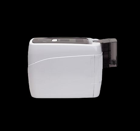 Принтер печати на пластиковых картах Pointman Nuvia N25, двухсторонний, лоток подачи на 100 карт (CR-80), приемный на 50 карт, USB2.0 (High-Speed), RS-232, Built in 10/100 Ethernet, ЖК дисплей, Win/Linux (N25-0001-00-S) фото 2